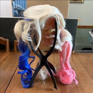Harley Quinn wig and tutu